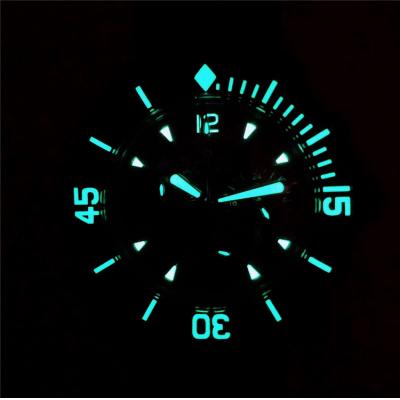 Replica Fifty Fathoms Japan VK Quartz Chronograph Movement Mens Watch Blue Dial Nylon Strap E07