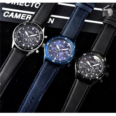 Replica Fifty Fathoms ST1612 Automatic Movement Mens Watch Blue Dial Nylon Strap E09