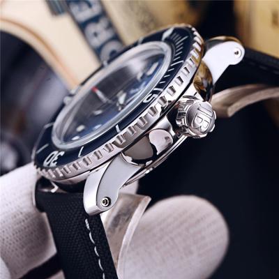 Replica Fifty Fathoms Japan Miyota 8215 Automatic Movement Mens Watch Blue Dial Nylon Strap E17