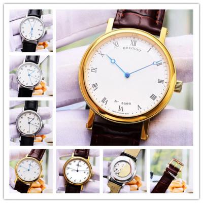 Replica Classique Japan Miyota 8215 Automatic Movement Mens Watch White Dial Leather Strap E08