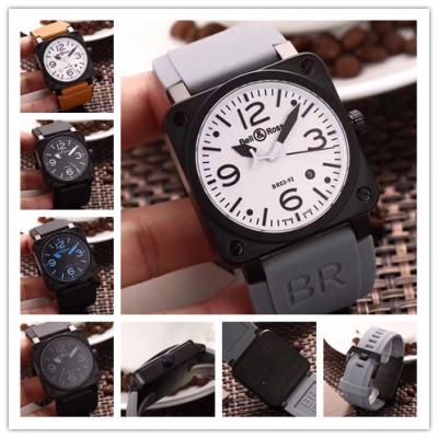 Replica Instruments A21J Automatic Movement Mens Watch White Dial Rubber Strap F03