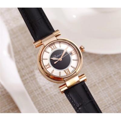 Replica Imperiale Swiss Quartz Movement Womens Watch Blue Dial Leather Strap B C01