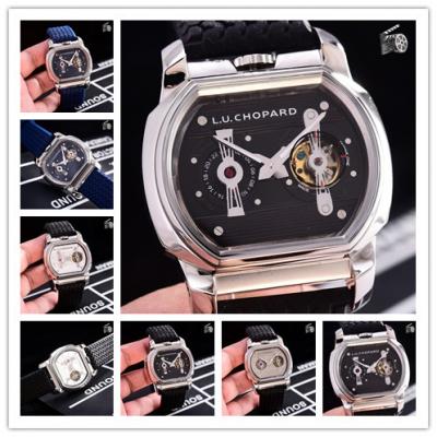 Replica L.U.C A21j Automatic Movement Womens Watch Black Dial Rubber Strap B C02