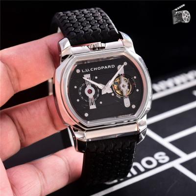 Replica L.U.C A21j Automatic Movement Womens Watch Black Dial Rubber Strap B C02