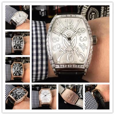 Replica Vanguard Japan Miyota 8215 Automatic Mens Watch White Dial Diamonds Case Leather Strap E05