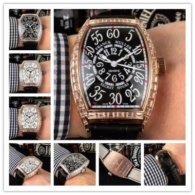 Replica Models Japan Miyota 8215 Automatic Movement Mens Watch Black Dial Diamonds Case Leather Strap E15