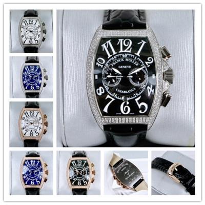 Replica Grand Complication A21j Automatic Movement Mens Watch Black Dial Diamonds Case Leather Strap E37