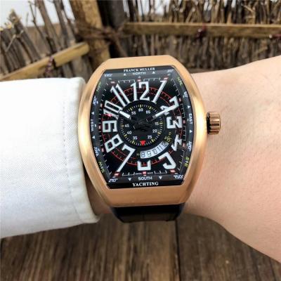 Replica Vanguard Japan Miyota 8215 Automatic Movement Mens Watch Black Dial Diamonds Case Leather Strap E80