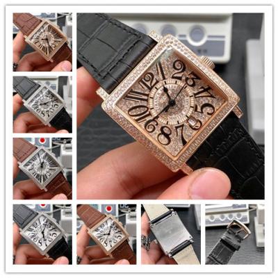 Replica Ladies'Collection A2813 Automatic Movement Womens Watch Full Diamonds Dial Diamonds Case Leather Strap E86