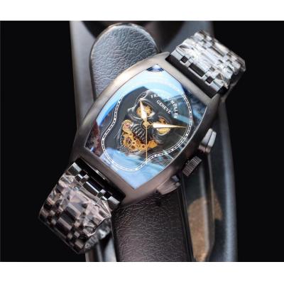 Replica Vanguard A21j Automatic Movement Mens Watch Black Dial PVD Steel E92