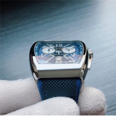 Replica Vanguard Japan Quartz Chronograph Movement Mens Watch Blue Dial Nylon Strap E119