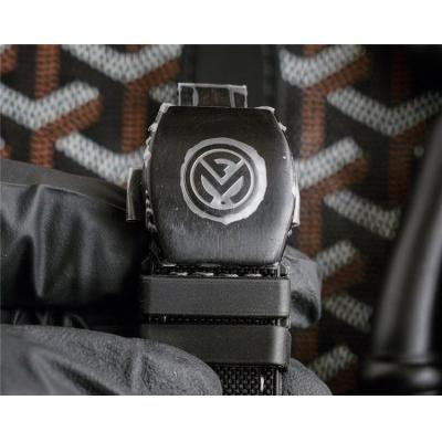 Replica Vanguard Miyota 8215 Automatic Movement Mens Watch Gray Dial Carbon Fiber Leather Strap E208