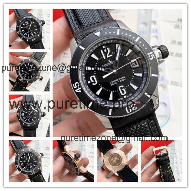 Replica Master Extreme A21j Automatic Movement Mens Watch Black Dial Leather Strap E94