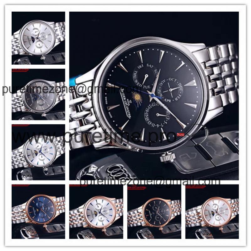 Replica Master Grande Tradition A21j Automatic Movement Mens Watch Black Dial Stainless Steel B E131