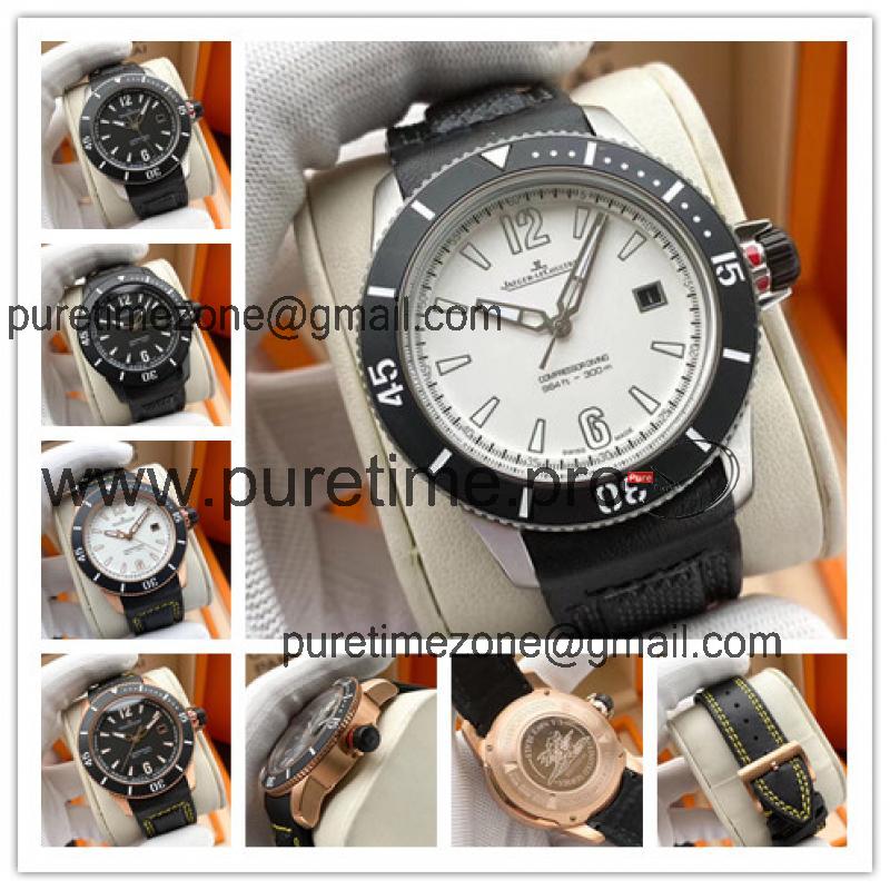 Replica Master Extreme A21j Automatic Movement Mens Watch White Dial Leather Strap E177