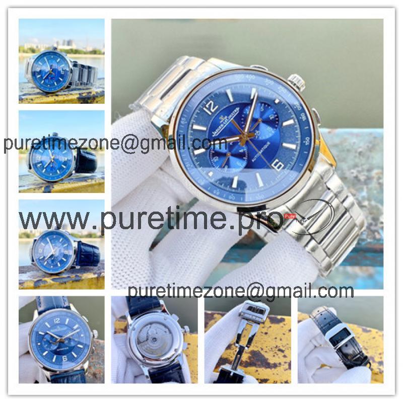 Replica Master A21j Automatic Movement Mens Watch Blue Dial Stainless Steel E186