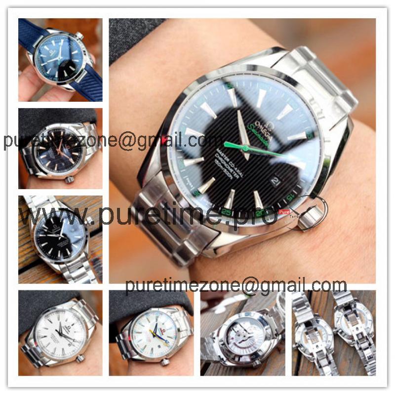 Replica Seamaster Japan Miyota 8215 Automatic Movement Mens Watch Black Dial Stainless Steel E51