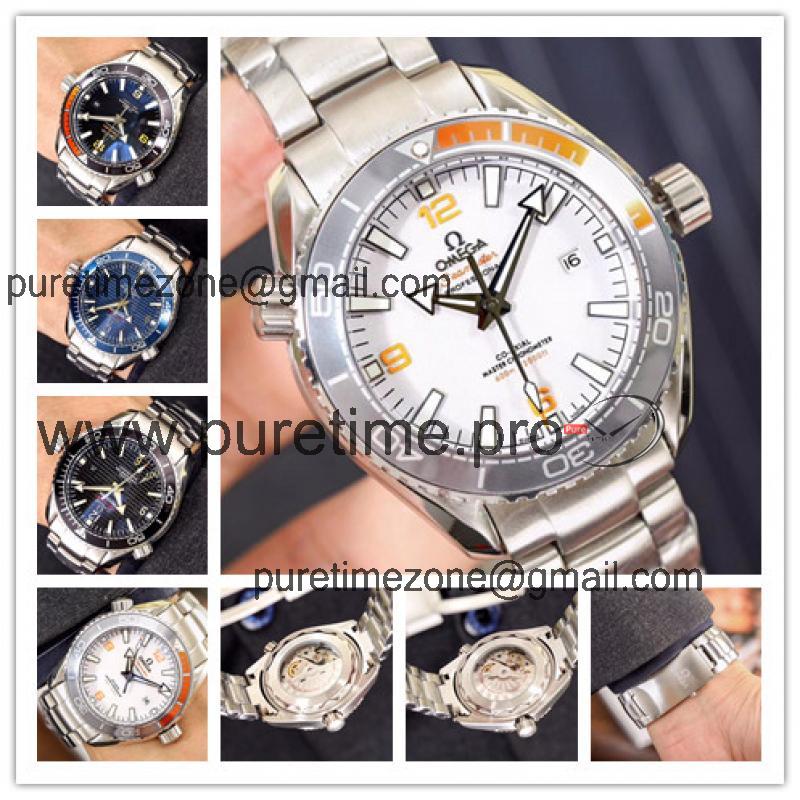 Replica Seamaster A21j Automatic Movement Mens Watch White Dial Stainless Steel E63