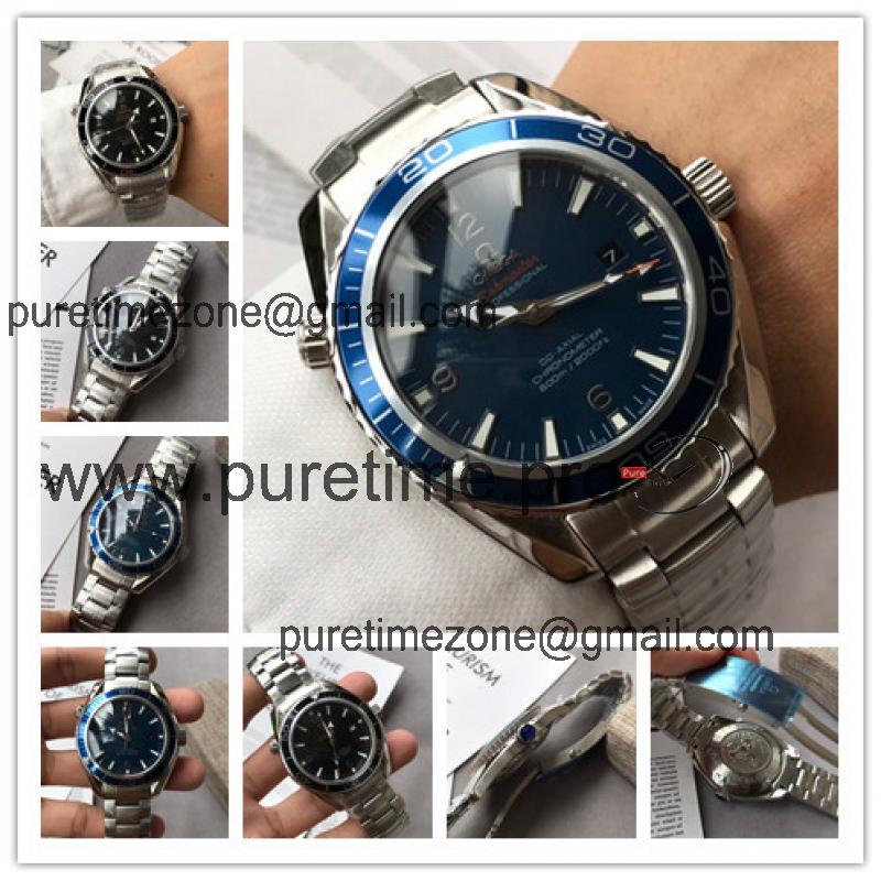 Replica Seamaster A21j Automatic Movement Mens Watch Blue Dial Stainless Steel E101