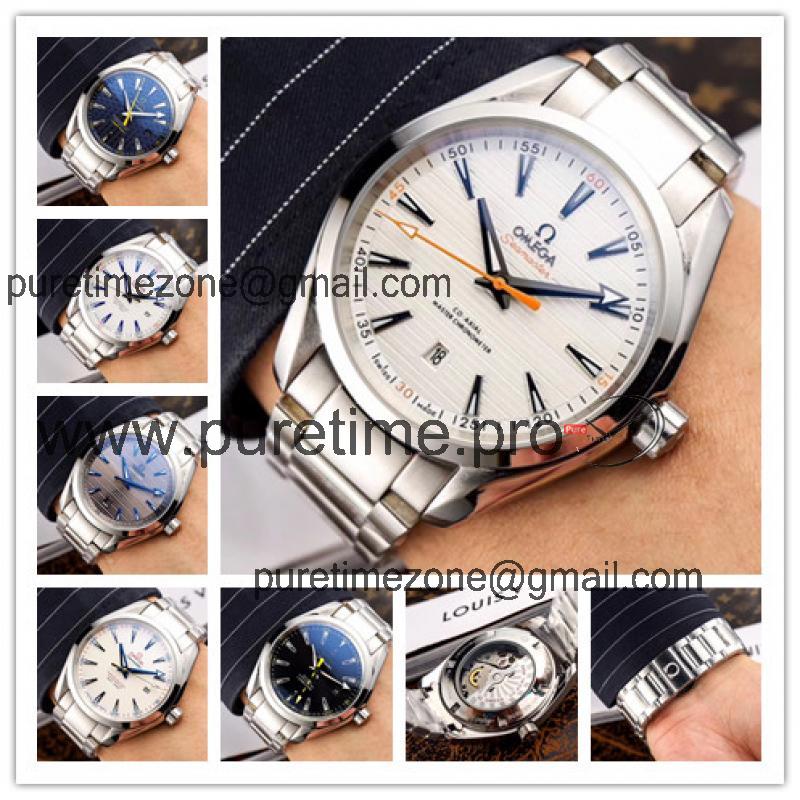 Replica Seamaster A21j Automatic Movement Mens Watch White Dial Stainless Steel B E110