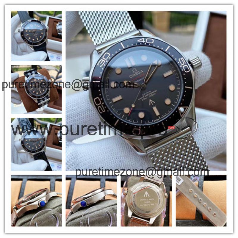 Replica Seamaster 8806 Automatic Movement Mens Watch Gray Dial Stainless Steel E354