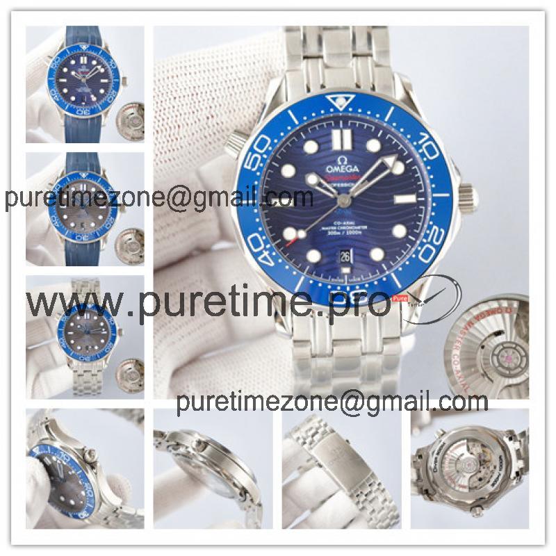 Replica Seamaster 8800 Automatic Movement Mens Watch Blue Dial Stainless Steel B E439