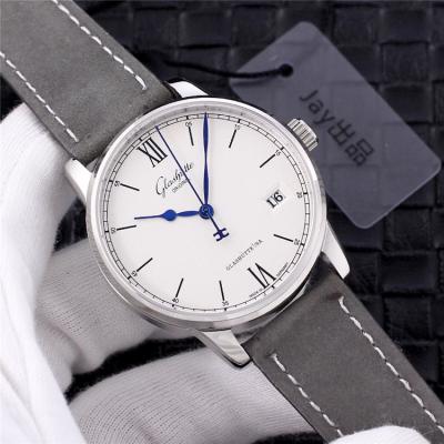 Replica Senator A21j Automatic Movement Mens Watch White Dial Leather Strap E01