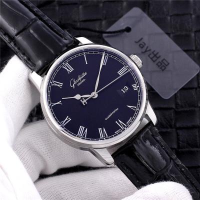 Replica Senator A21j Automatic Movement Mens Watch White Dial Leather Strap E01