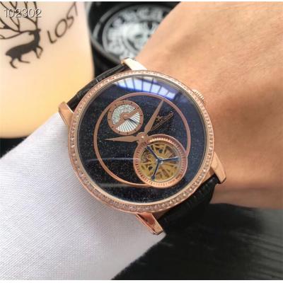 Replica Master Grande Tradition A21j Automatic Movement Mens Watch Starry Sky Dial Leather Strap E02