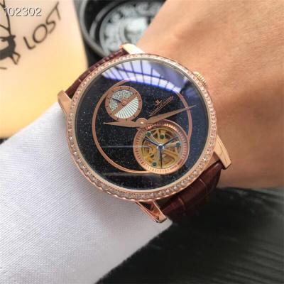 Replica Master Grande Tradition A21j Automatic Movement Mens Watch Starry Sky Dial Leather Strap E02