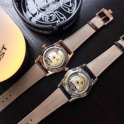 Replica Master Grande Tradition A21j Automatic Movement Mens Watch White Tourbillon Dial Leather Strap A E03