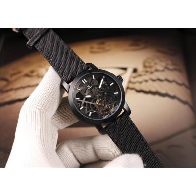 Replica Master Grande Tradition A21j Automatic Movement Mens Watch Skeleton Dial Nylon Strap E05