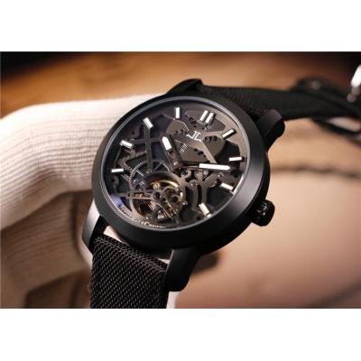 Replica Master Grande Tradition A21j Automatic Movement Mens Watch Skeleton Dial Nylon Strap E05