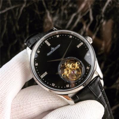 Replica Master Grande Tradition A21j Automatic Movement Mens Watch Black Dial Leather Strap E08