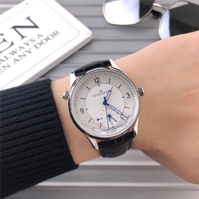 Replica Master A21j Automatic Movement Mens Watch White Dial Leather Strap E11