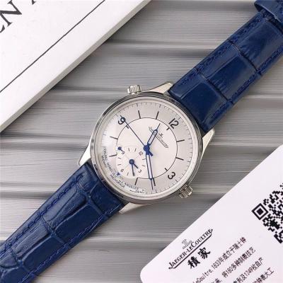 Replica Master A21j Automatic Movement Mens Watch White Dial Leather Strap E11