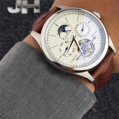 Replica Master Grande Tradition A21j Automatic Movement Mens Watch White Dial Leather Strap E13