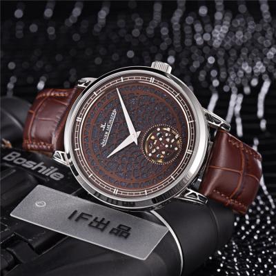 Replica Hybris Artistica A21j Automatic Movement Mens Watch Skeleton Dial Leather Strap B E14