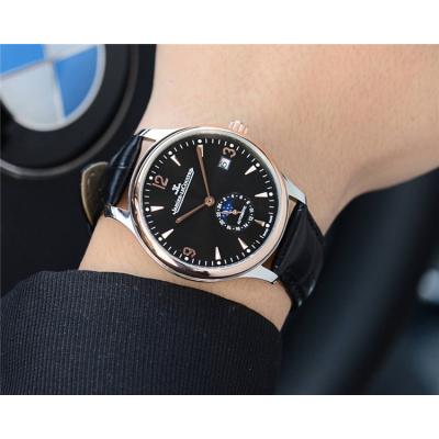 Replica Master Grande Tradition A21j Automatic Movement Mens Watch Black Dial Leather Strap E15