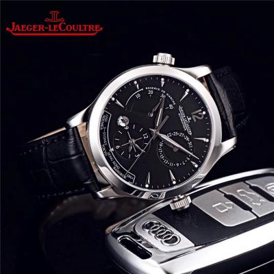 Replica Geophysic A21j Automatic Movement Mens Watch White Dial Leather Strap E16