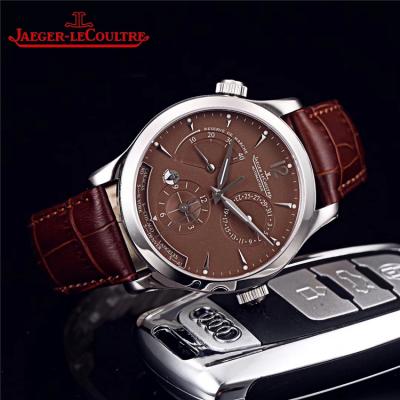 Replica Geophysic A21j Automatic Movement Mens Watch White Dial Leather Strap E16