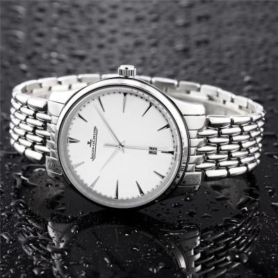 Replica Master Ultra Thin A21j Automatic Movement Mens Watch White Dial Stainless Steel E23