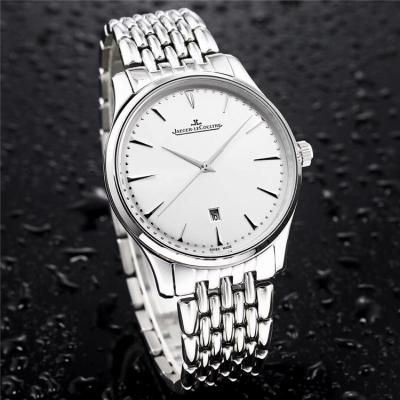 Replica Master Ultra Thin A21j Automatic Movement Mens Watch White Dial Stainless Steel E23