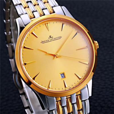 Replica Master Japan Miyota 8215 Automatic Movement Mens Watch Gold Dial Yellow Gold E25