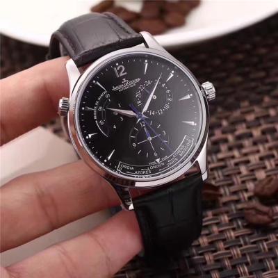 Replica Geophysic A21j Automatic Movement Mens Watch White Dial Leather Strap E28