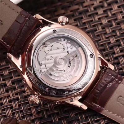 Replica Geophysic A21j Automatic Movement Mens Watch White Dial Leather Strap E28