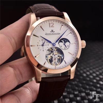 Replica Master Grande Tradition A21j Automatic Movement Mens Watch White Dial Leather Strap E32