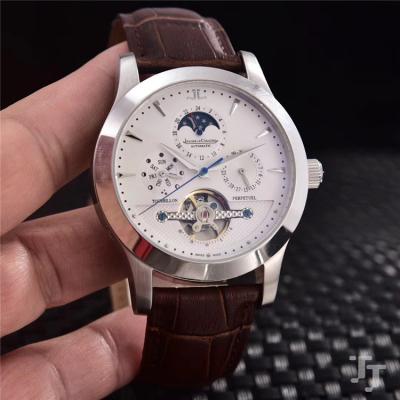 Replica Master Grande Tradition A21j Automatic Movement Mens Watch White Dial Leather Strap E32