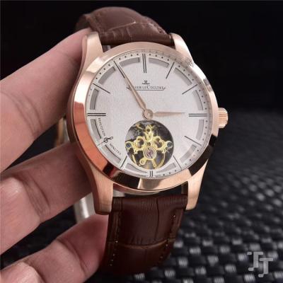 Replica Master A21j Automatic Movement Mens Watch White Dial Leather Strap E33