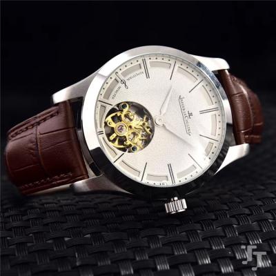 Replica Master A21j Automatic Movement Mens Watch White Dial Leather Strap E33